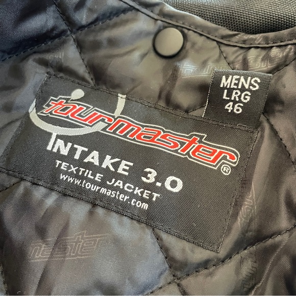 Tour Master Intake 3.0 Motorcycle Jacket L - Picture 8 of 10